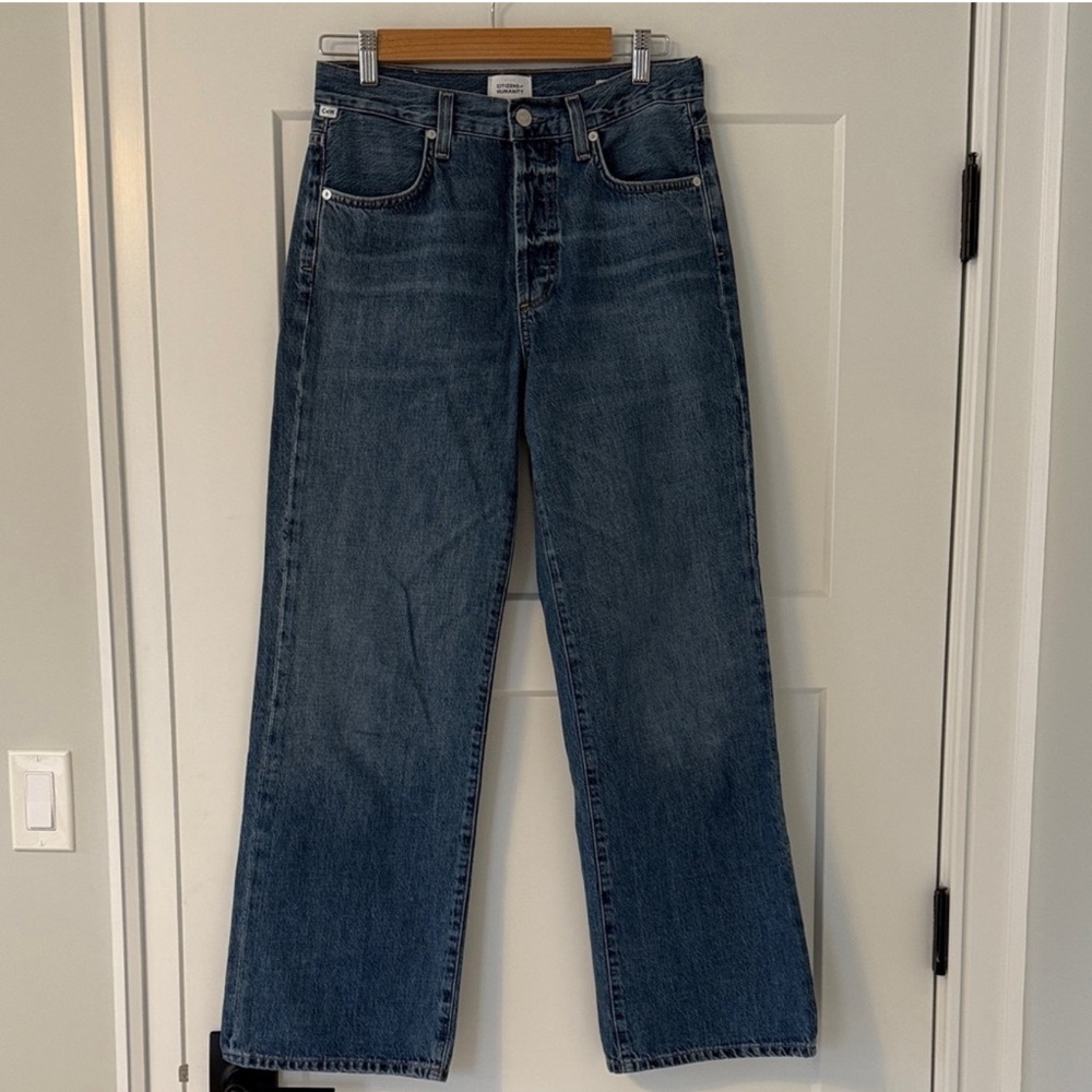 Citizens Of Humanity Annina Straight Leg Jeans in Sunland - Picture 1 of 15
